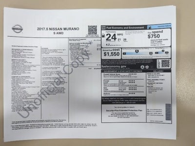 2017 Nissan Murano S
